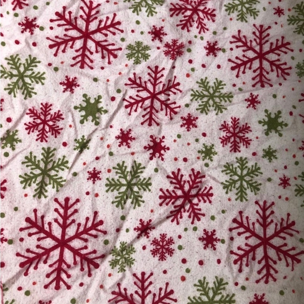 Twin Flannel Snowflake Sheets - Picture 5 of 5